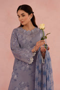 Afrozeh | Floral Charm 25 | Columbine - by - Libasekhas UK - Registered Vendor of : Afrozeh - 100% Original Designer Dresss