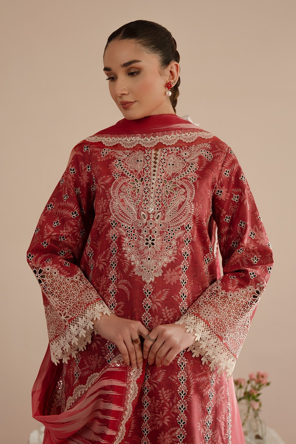 Afrozeh | Floral Charm 25 | Daina - by - Libasekhas UK - Registered Vendor of : Afrozeh - 100% Original Designer Dresss