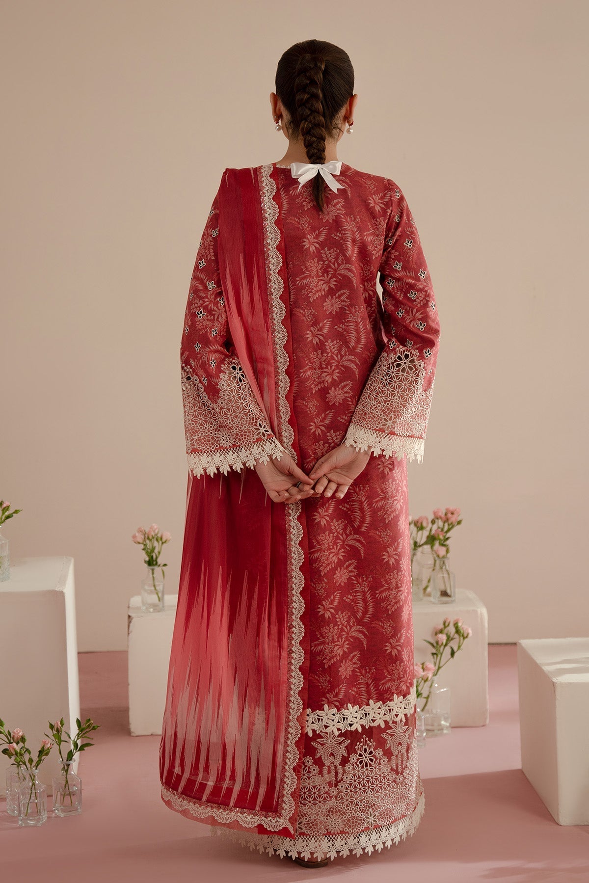Afrozeh | Floral Charm 25 | Daina - by - Libasekhas UK - Registered Vendor of : Afrozeh - 100% Original Designer Dresss