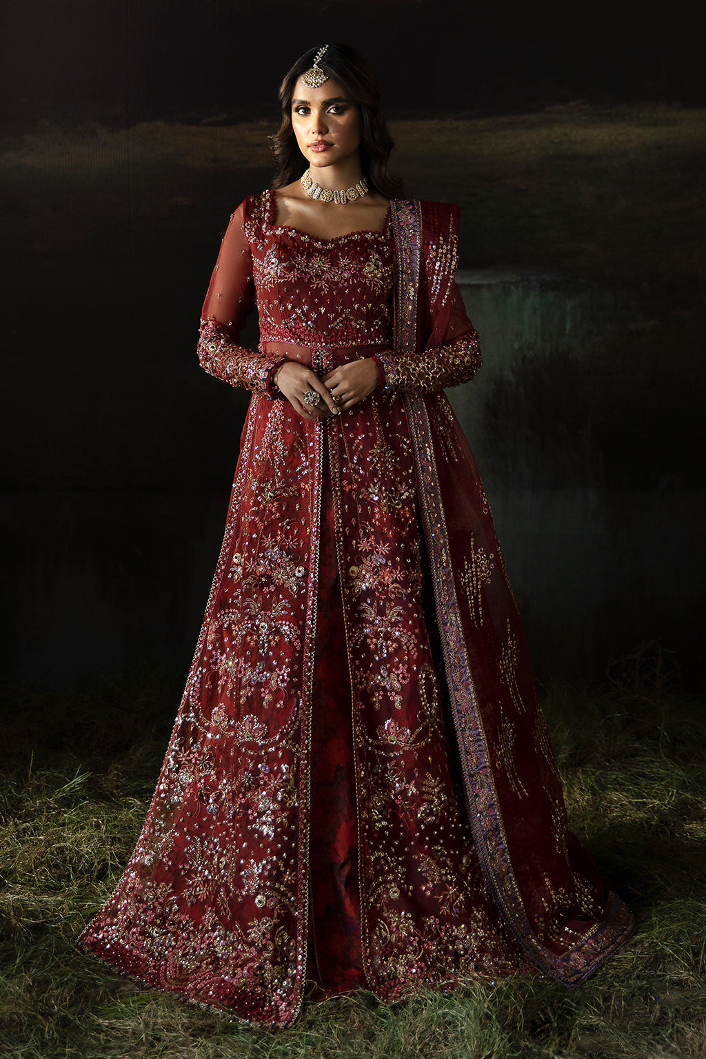 Afrozeh | Hayat Wedding Formals 24 | Anaya - by - Libasekhas UK - Registered Vendor of : Afrozeh - 100% Original Designer Dresss