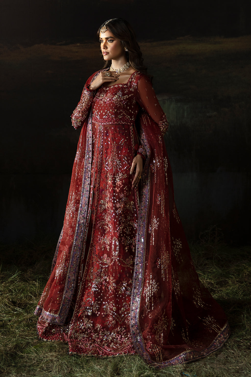 Afrozeh | Hayat Wedding Formals 24 | Anaya - by - Libasekhas UK - Registered Vendor of : Afrozeh - 100% Original Designer Dresss
