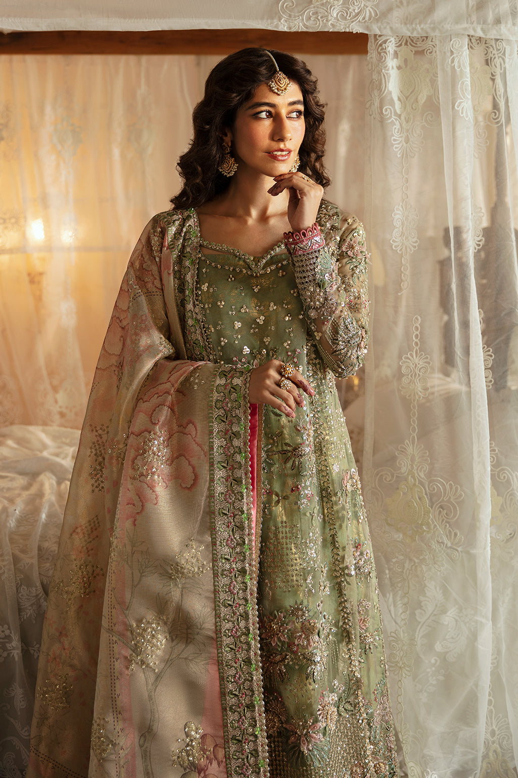 Afrozeh | Hayat Wedding Formals 24 | Shreya - by - Libasekhas UK - Registered Vendor of : Afrozeh - 100% Original Designer Dresss