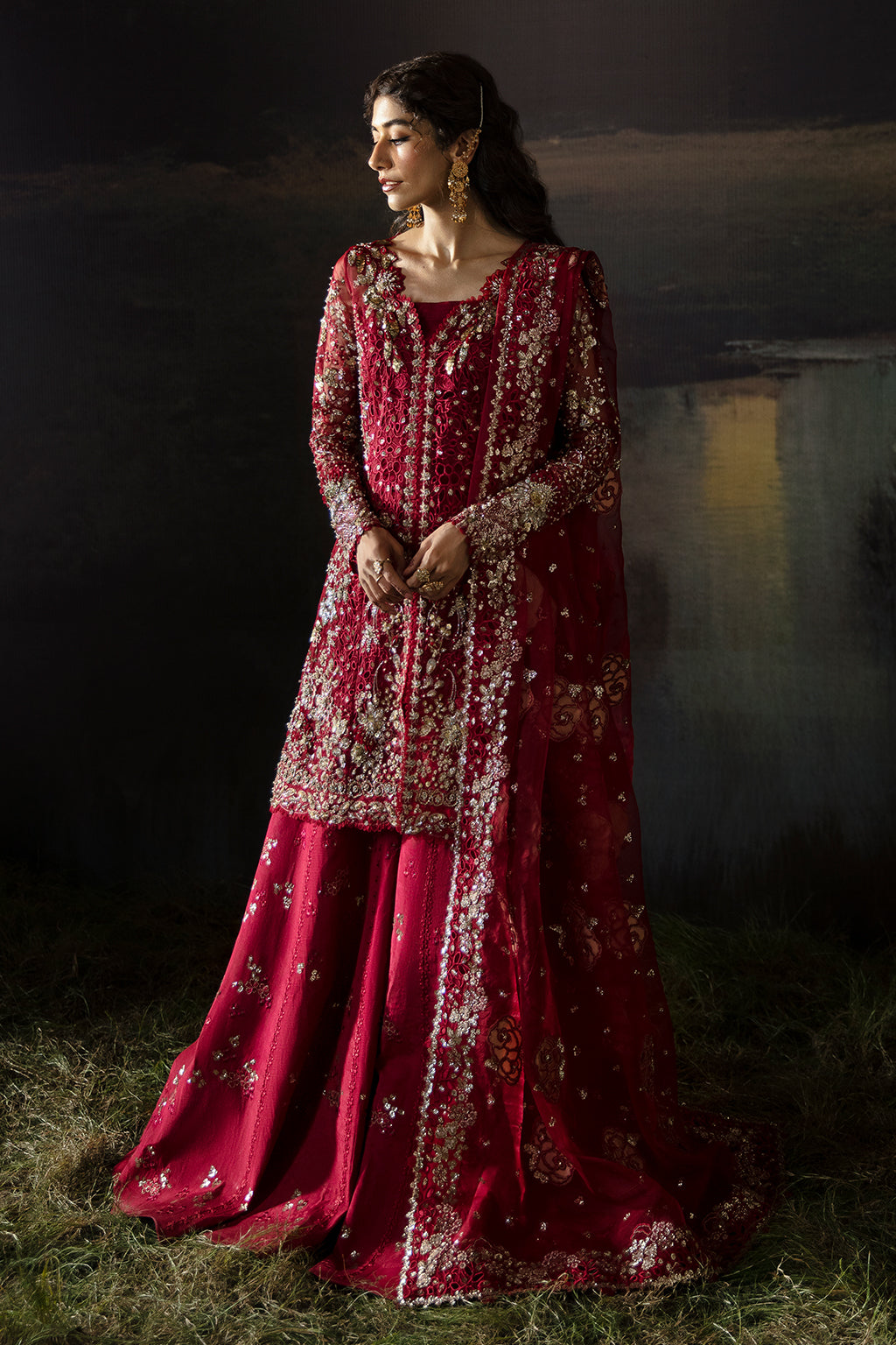 Afrozeh | Hayat Wedding Formals 24 | Abeer - by - Libasekhas UK - Registered Vendor of : Afrozeh - 100% Original Designer Dresss