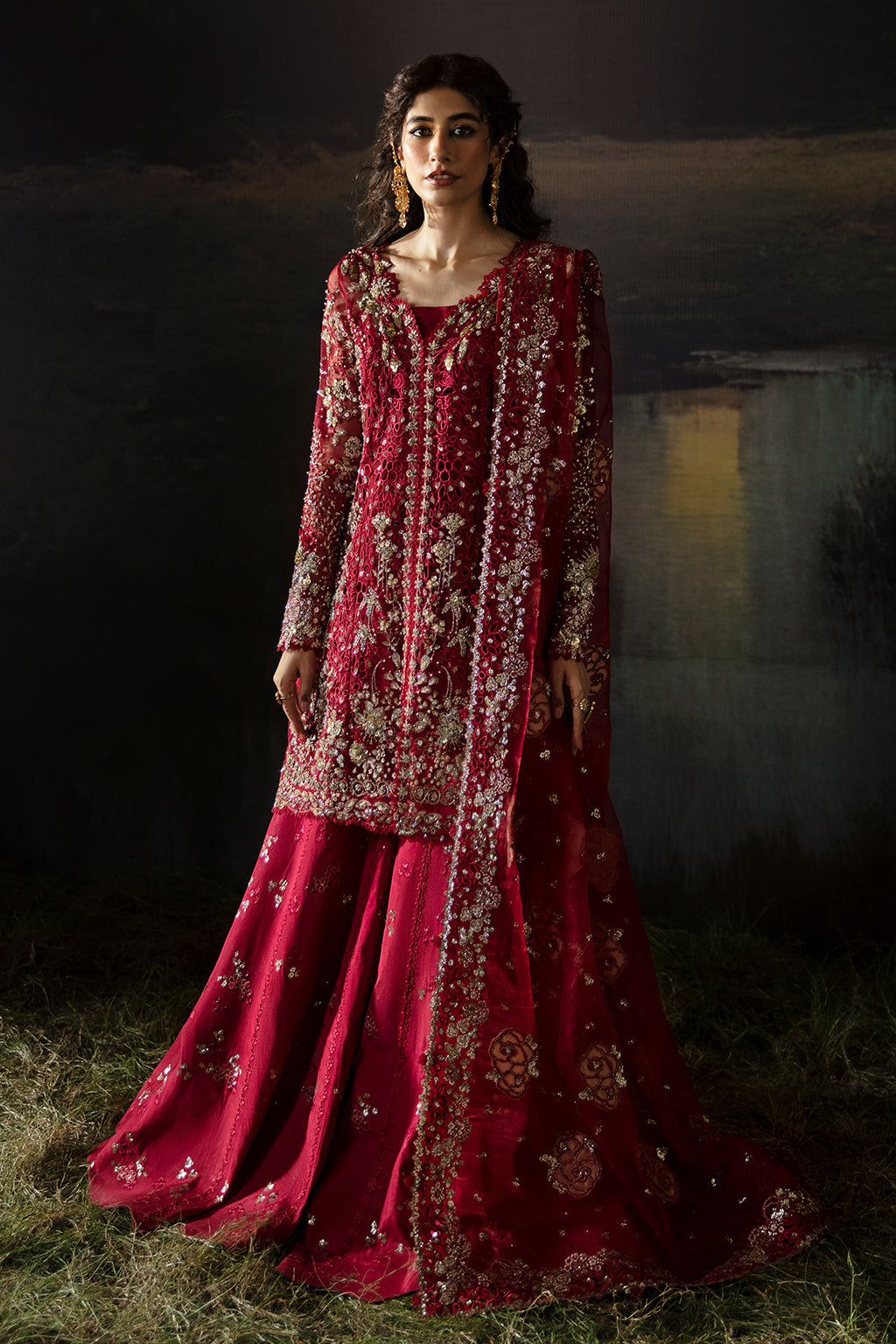 Afrozeh | Hayat Wedding Formals 24 | Abeer - by - Libasekhas UK - Registered Vendor of : Afrozeh - 100% Original Designer Dresss