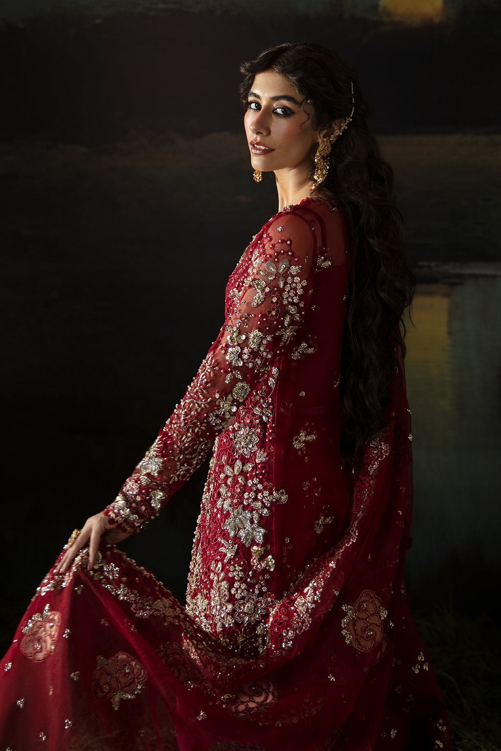 Afrozeh | Hayat Wedding Formals 24 | Abeer - by - Libasekhas UK - Registered Vendor of : Afrozeh - 100% Original Designer Dresss