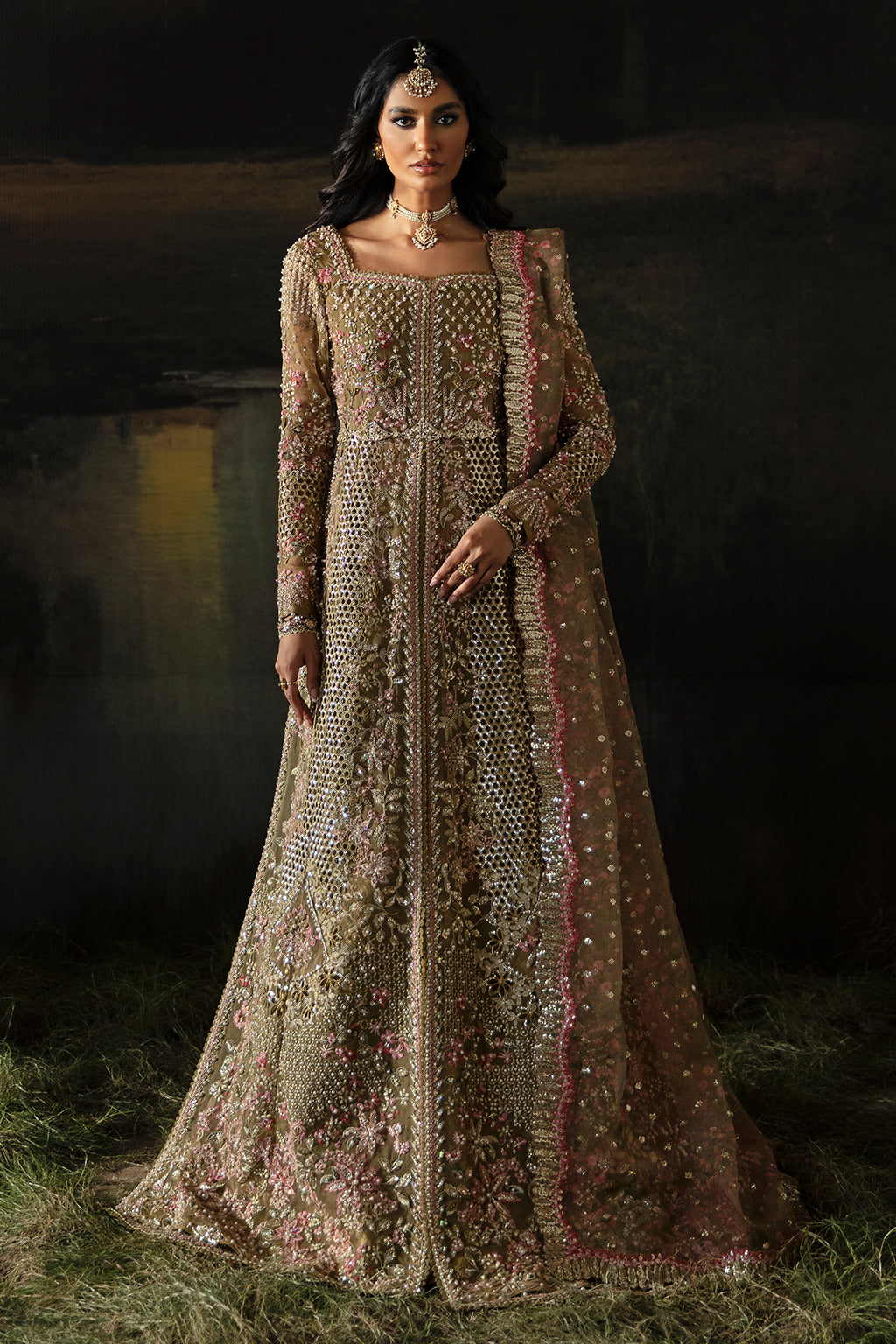 Afrozeh | Hayat Wedding Formals 24 | Suhana - by - Libasekhas UK - Registered Vendor of : Afrozeh - 100% Original Designer Dresss