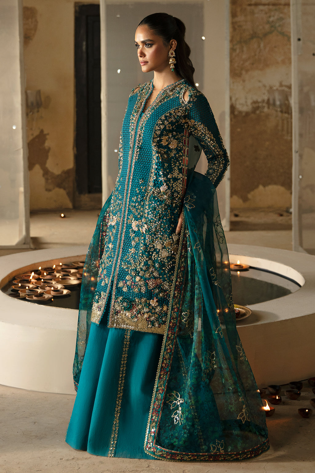 Afrozeh | Hayat Wedding Formals 24 | Meerub - by - Libasekhas UK - Registered Vendor of : Afrozeh - 100% Original Designer Dresss