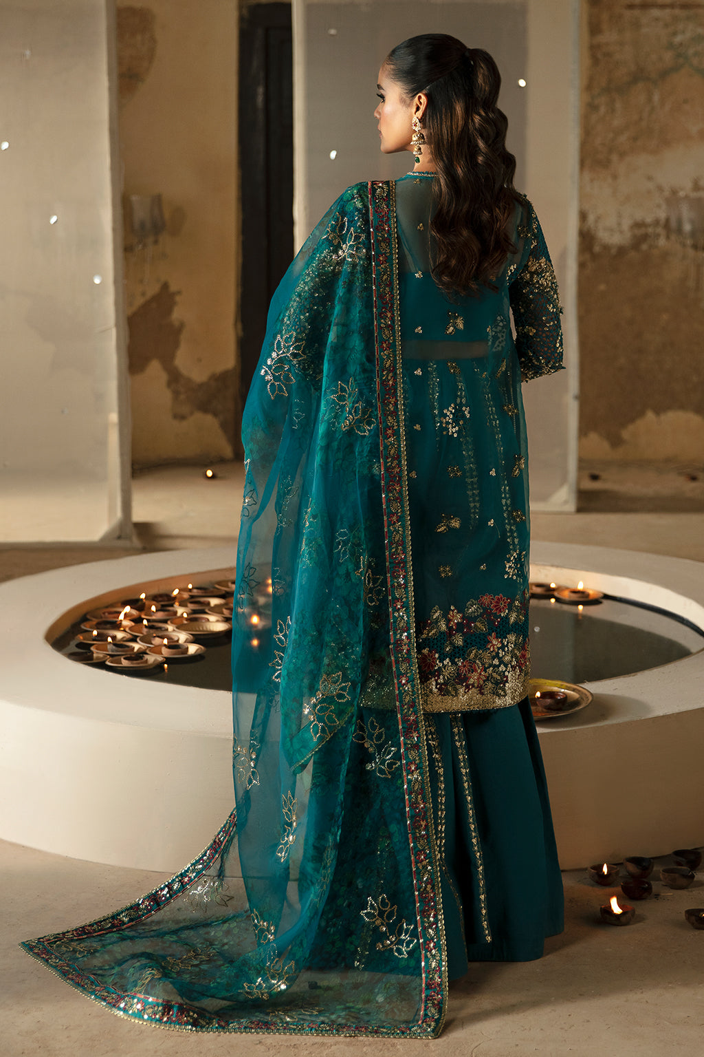 Afrozeh | Hayat Wedding Formals 24 | Meerub - by - Libasekhas UK - Registered Vendor of : Afrozeh - 100% Original Designer Dresss
