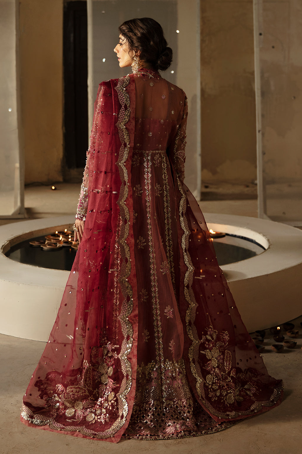 Afrozeh | Hayat Wedding Formals 24 | Mehreen - by - Libasekhas UK - Registered Vendor of : Afrozeh - 100% Original Designer Dresss