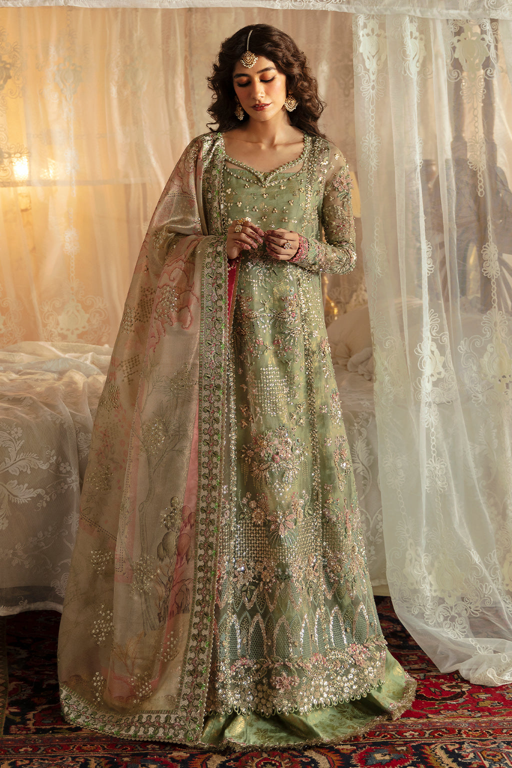 Afrozeh | Hayat Wedding Formals 24 | Shreya - by - Libasekhas UK - Registered Vendor of : Afrozeh - 100% Original Designer Dresss