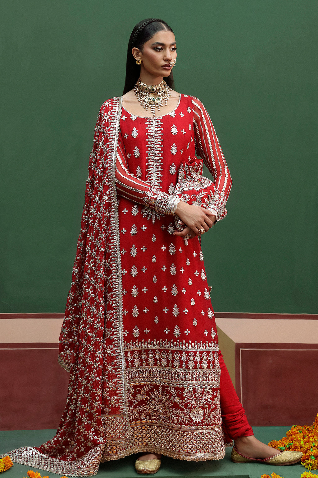 Afrozeh | Shehnai Wedding Formals 24 | Nishat - by - Libasekhas UK - Registered Vendor of : Afrozeh - 100% Original Designer Dresss