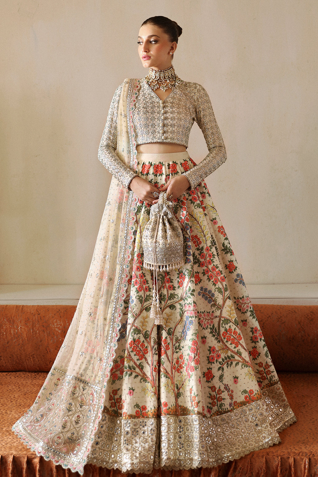 Afrozeh | Shehnai Wedding Formals 24 | Gulnar - by - Libasekhas UK - Registered Vendor of : Afrozeh - 100% Original Designer Dresss