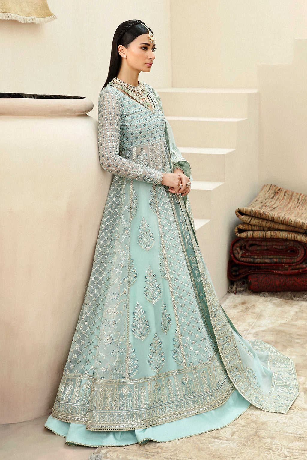 Afrozeh | Shehnai Wedding Formals 24 | Tazmeen - by - Libasekhas UK - Registered Vendor of : Afrozeh - 100% Original Designer Dresss