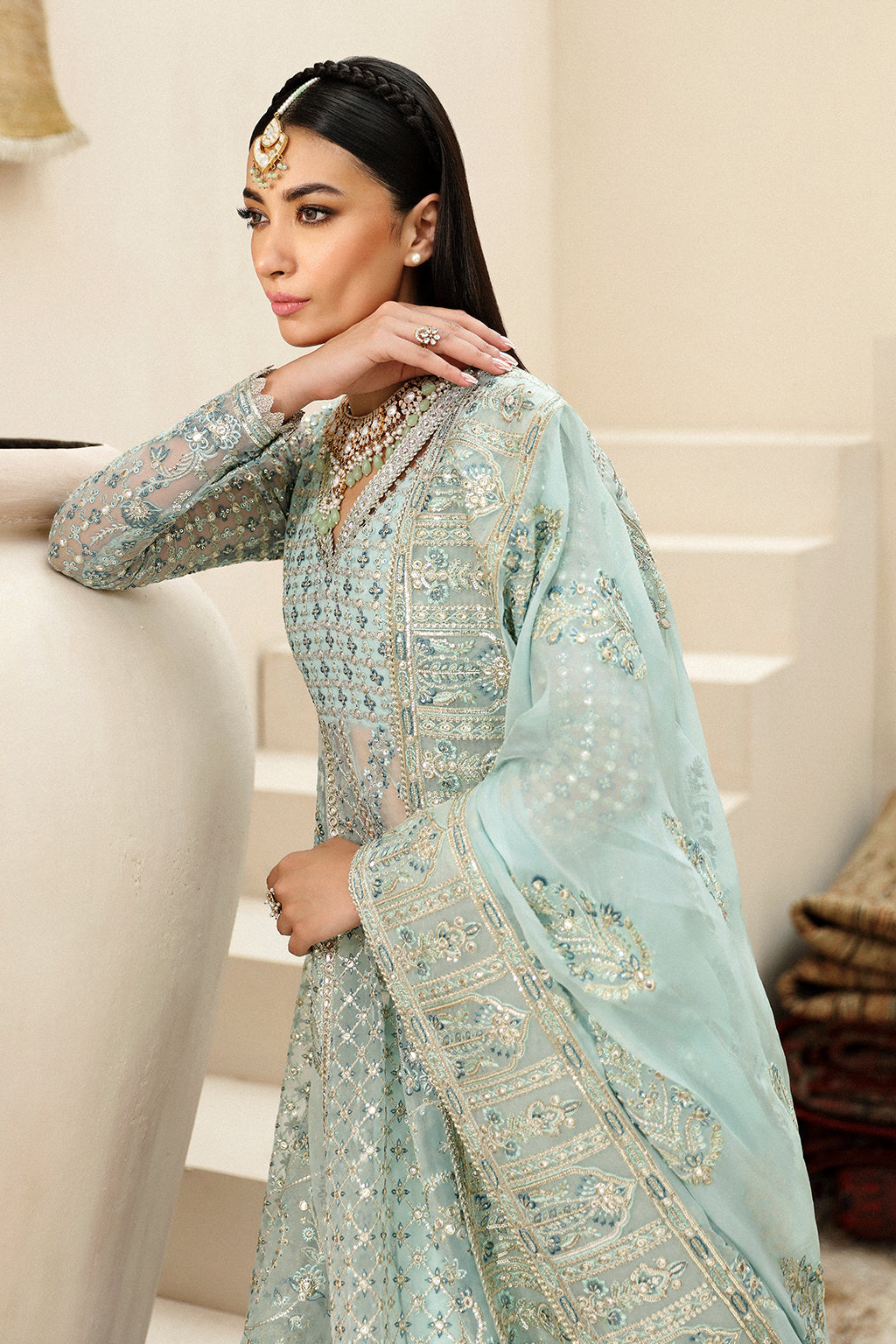 Afrozeh | Shehnai Wedding Formals 24 | Tazmeen - by - Libasekhas UK - Registered Vendor of : Afrozeh - 100% Original Designer Dresss