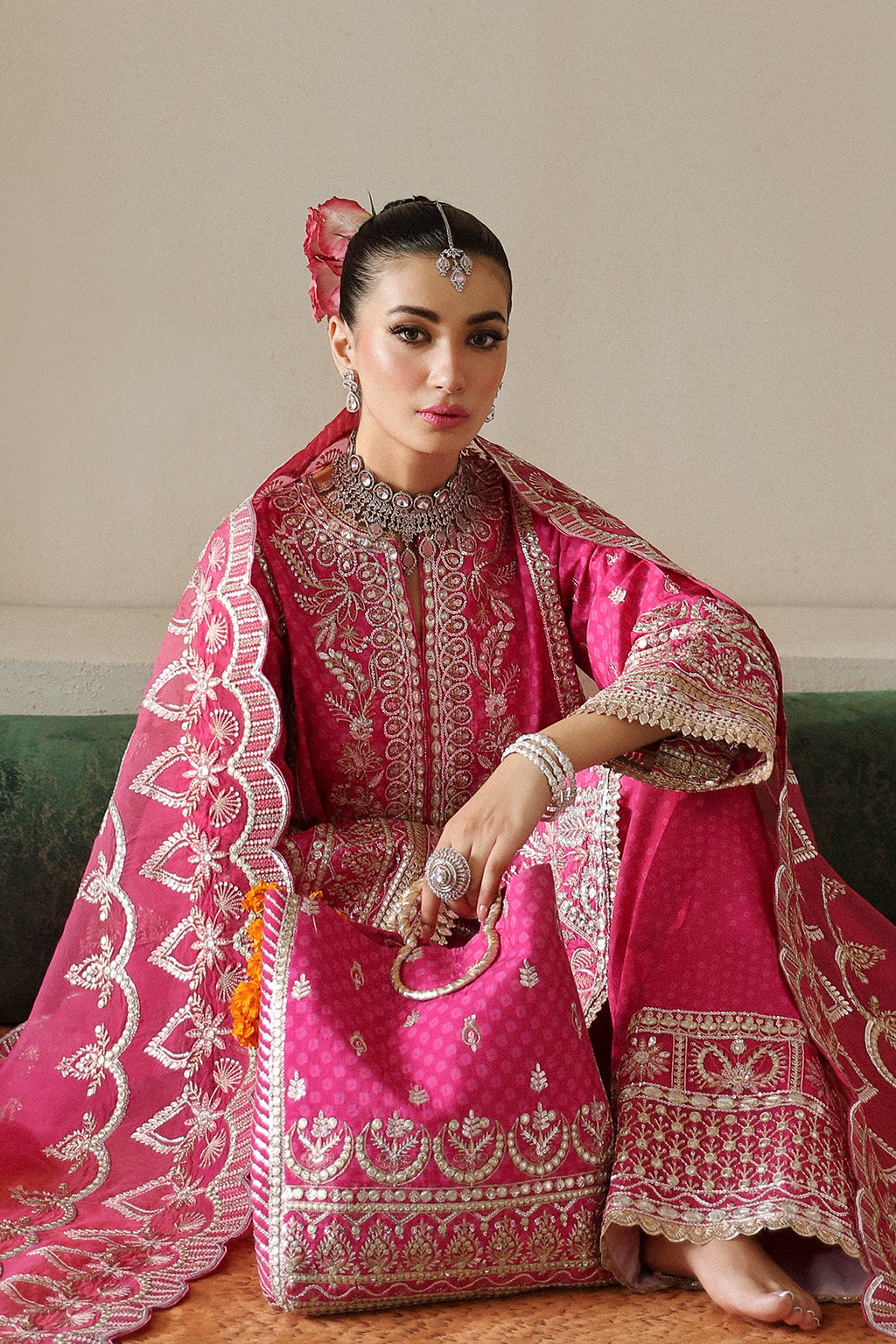 Afrozeh | Shehnai Wedding Formals 24 |   Yasmin - by - Libasekhas UK - Registered Vendor of : Afrozeh - 100% Original Designer Dresss