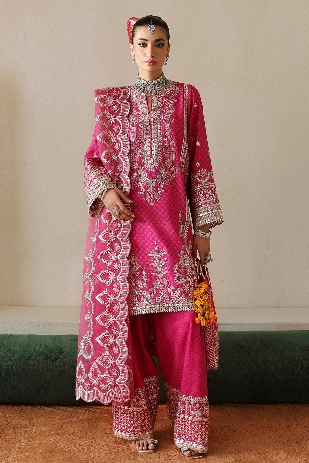 Afrozeh | Shehnai Wedding Formals 24 |   Yasmin - by - Libasekhas UK - Registered Vendor of : Afrozeh - 100% Original Designer Dresss