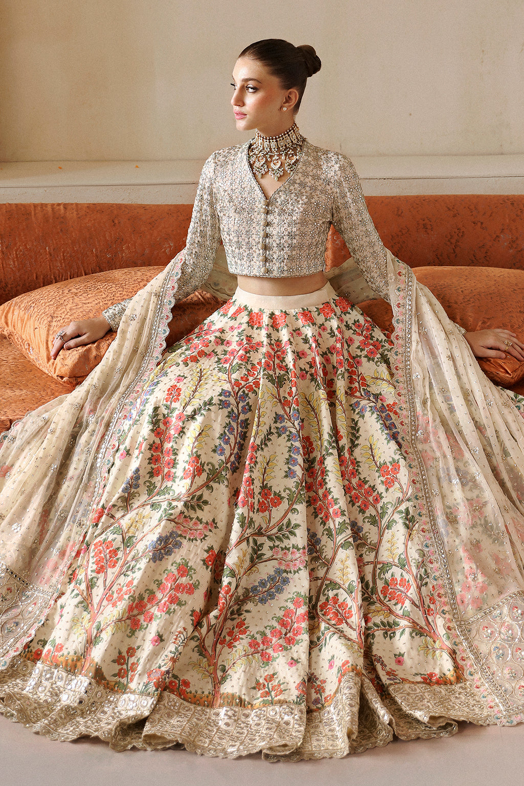 Afrozeh | Shehnai Wedding Formals 24 | Gulnar - by - Libasekhas UK - Registered Vendor of : Afrozeh - 100% Original Designer Dresss