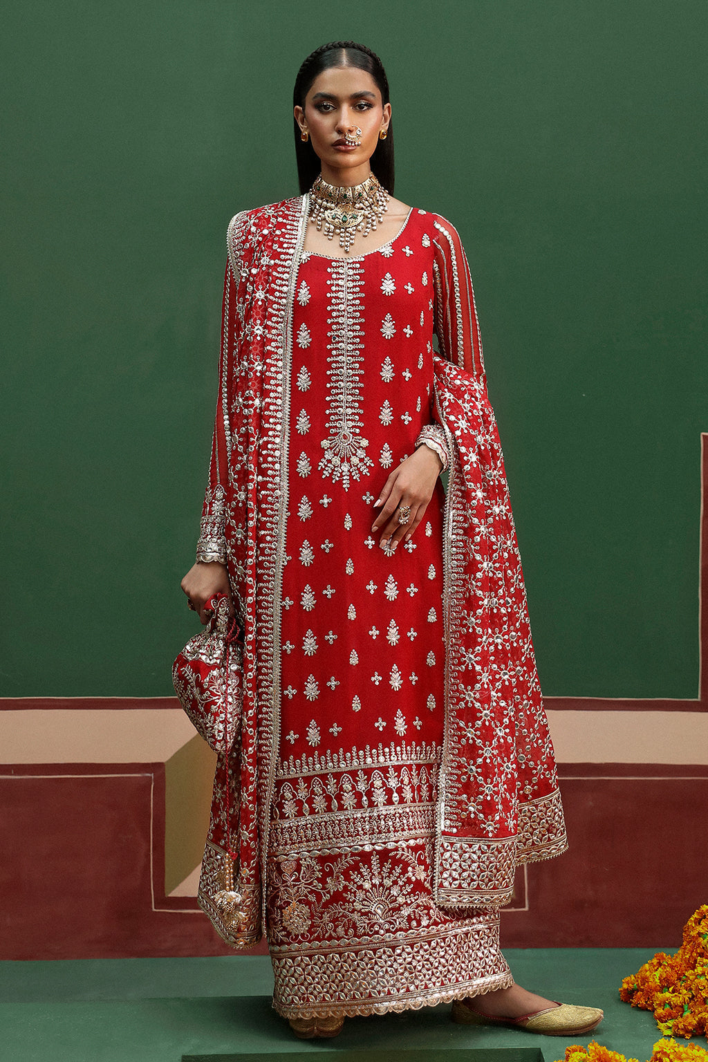 Afrozeh | Shehnai Wedding Formals 24 | Nishat - by - Libasekhas UK - Registered Vendor of : Afrozeh - 100% Original Designer Dresss