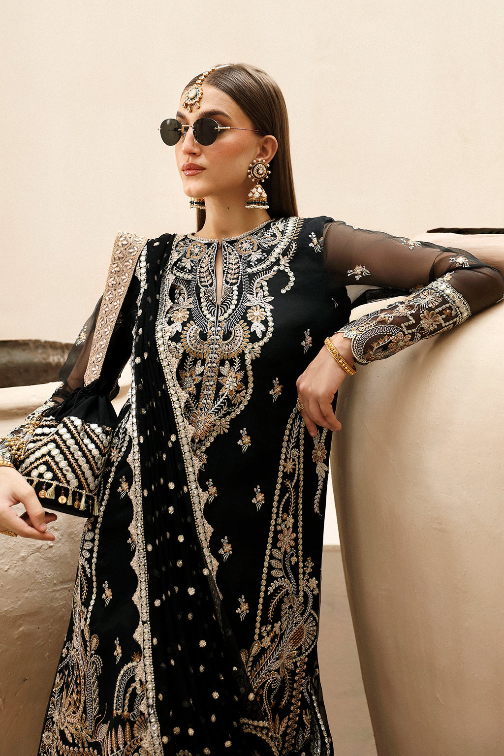 Afrozeh | Shehnai Wedding Formals 24 | Reshma - by - Libasekhas UK - Registered Vendor of : Afrozeh - 100% Original Designer Dresss