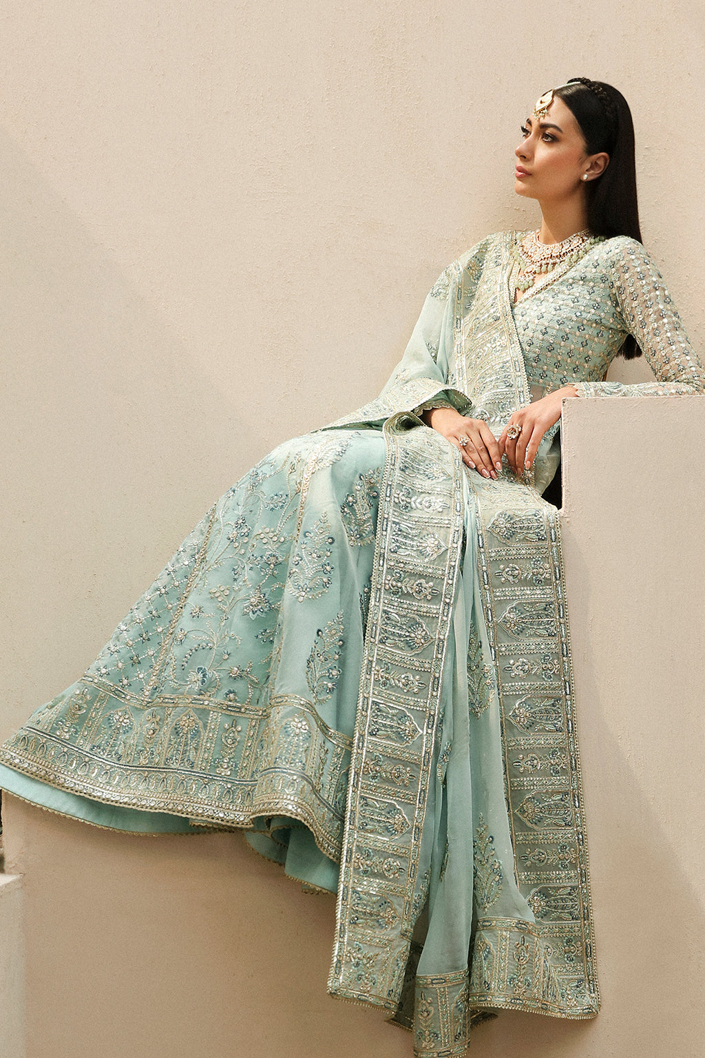 Afrozeh | Shehnai Wedding Formals 24 | Tazmeen - by - Libasekhas UK - Registered Vendor of : Afrozeh - 100% Original Designer Dresss