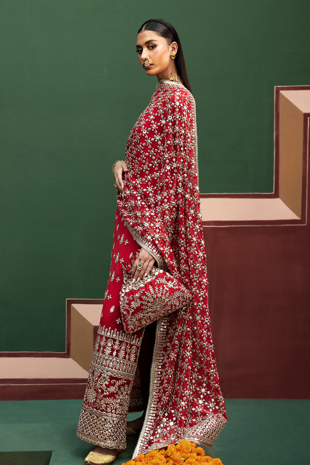 Afrozeh | Shehnai Wedding Formals 24 | Nishat - by - Libasekhas UK - Registered Vendor of : Afrozeh - 100% Original Designer Dresss