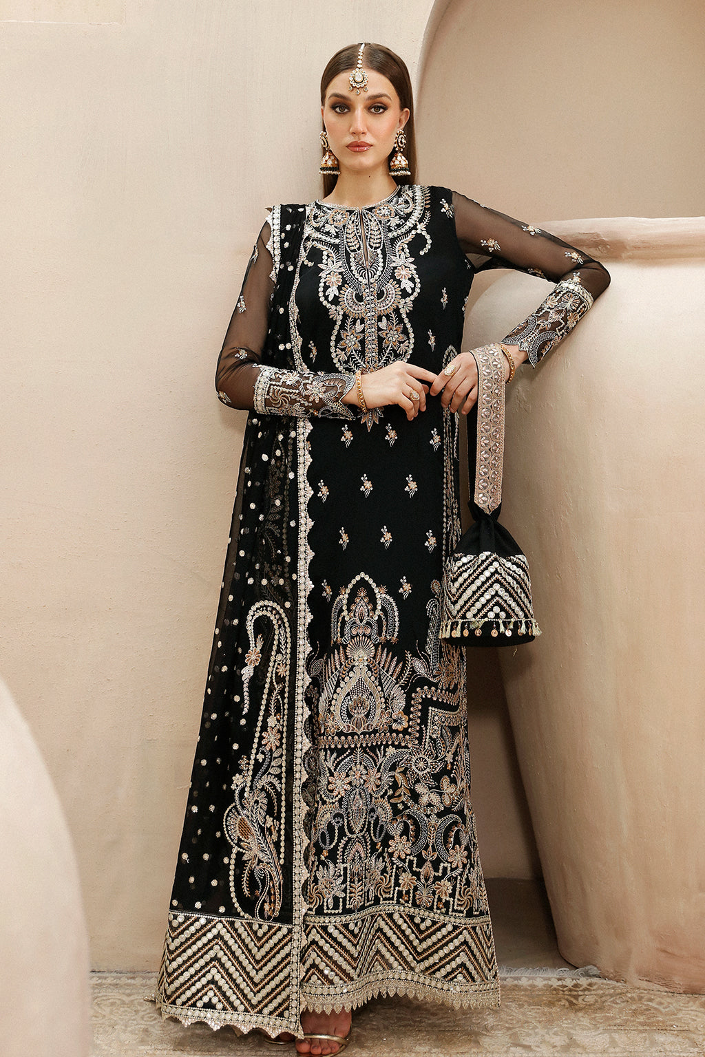 Afrozeh | Shehnai Wedding Formals 24 | Reshma - by - Libasekhas UK - Registered Vendor of : Afrozeh - 100% Original Designer Dresss