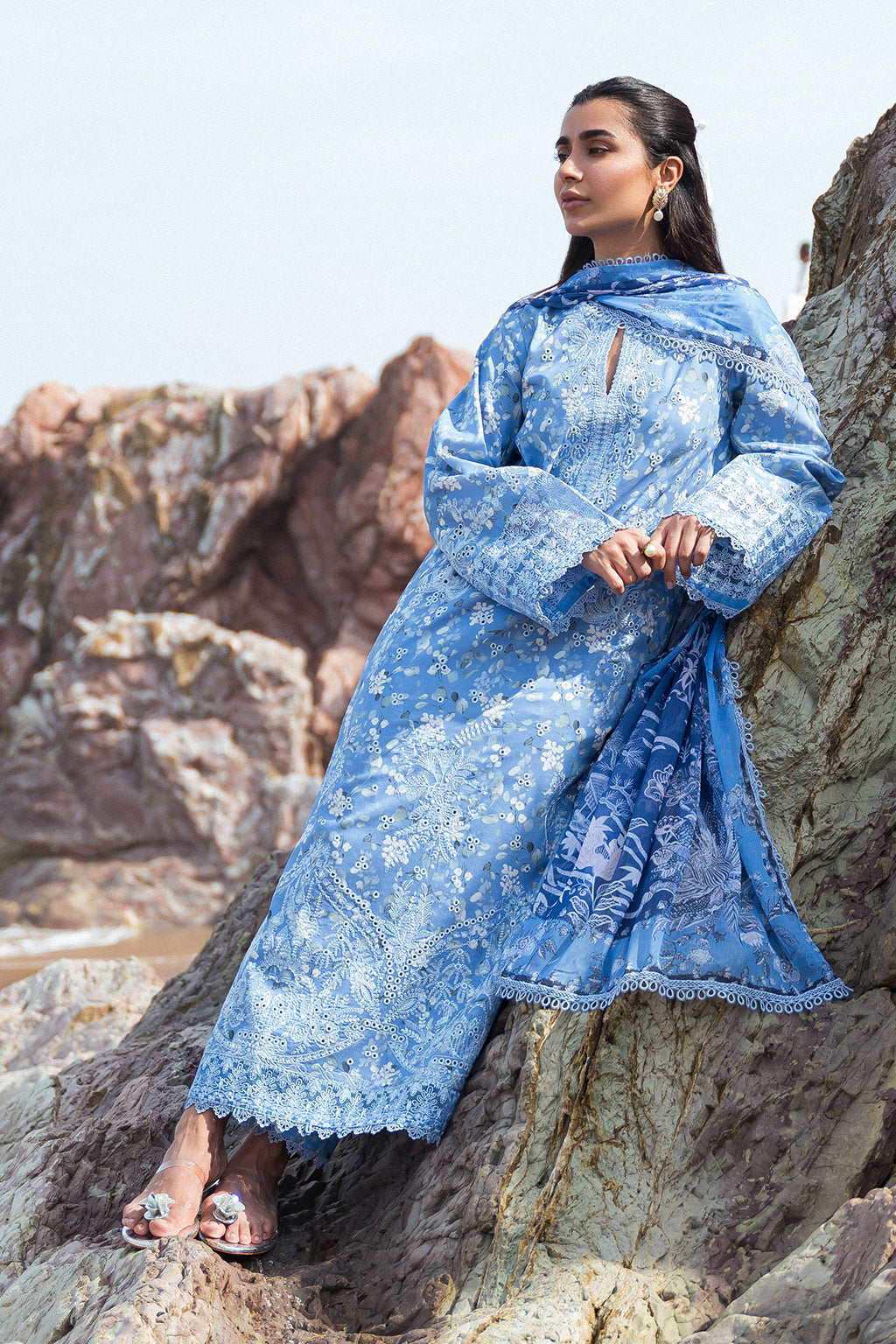 Afrozeh | Summer Together | Zale - by - Libasekhas UK - Registered Vendor of : Afrozeh - 100% Original Designer Dresss
