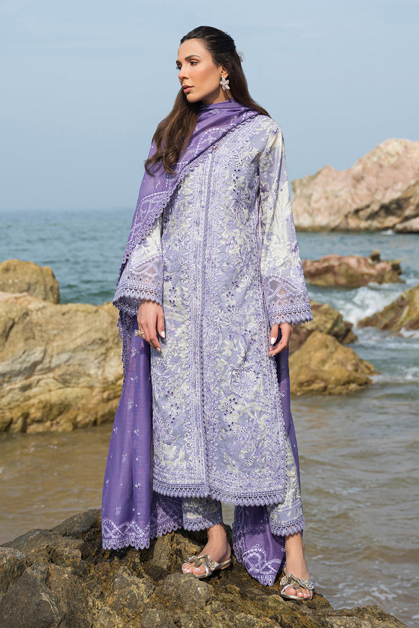 Afrozeh | Summer Together | Wisteria - by - Libasekhas UK - Registered Vendor of : Afrozeh - 100% Original Designer Dresss