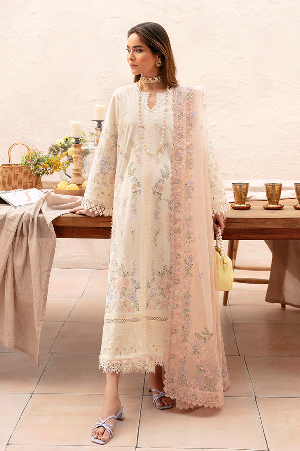 Afrozeh | Cascade Luxury Lawn 24 | Luna - by - Libasekhas UK - Registered Vendor of : Afrozeh - 100% Original Designer Dresss