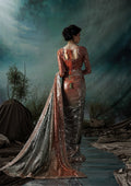 Aik Atelier | Sari Edit 2024 | SARI EDIT '24 VOL. 1 - LOOK 02 - by - Libasekhas UK - Registered Vendor of : Aik Atelier - 100% Original Designer Dresss