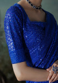 Aik Atelier | Sari Edit 2024 | SARI EDIT '24 VOL. 1 - LOOK 05 - by - Libasekhas UK - Registered Vendor of : Aik Atelier - 100% Original Designer Dresss