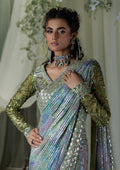Aik Atelier | Sari Edit 2024 | SARI EDIT '24 VOL. 1 - LOOK 06 - by - Libasekhas UK - Registered Vendor of : Aik Atelier - 100% Original Designer Dresss