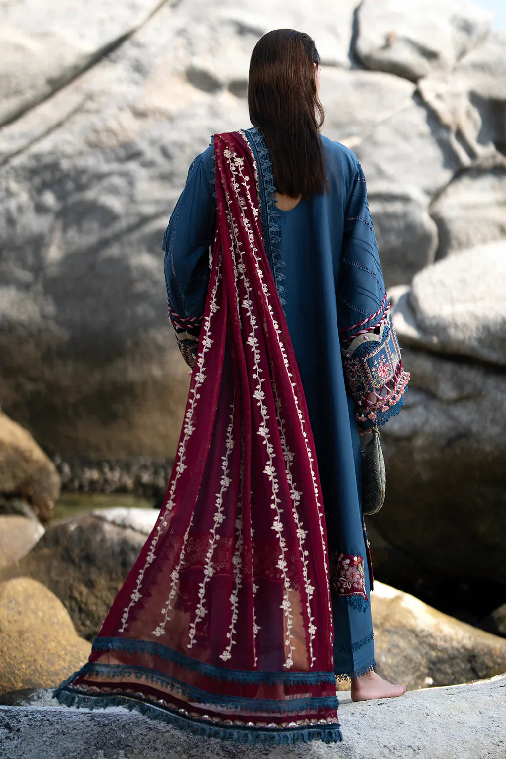 AJR Couture | Alif Signature Luxury Lawn 24 | Ayra - by - Libasekhas UK - Registered Vendor of : AJR Couture - 100% Original Designer Dresss