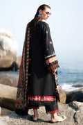 AJR Couture | Alif Signature Luxury Lawn 24 | Noir - by - Libasekhas UK - Registered Vendor of : AJR Couture - 100% Original Designer Dresss