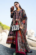 AJR Couture | Alif Signature Luxury Lawn 24 | Noir - by - Libasekhas UK - Registered Vendor of : AJR Couture - 100% Original Designer Dresss