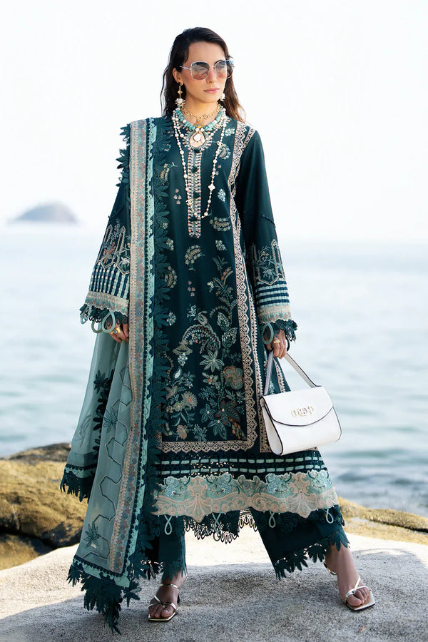 AJR Couture | Alif Signature Luxury Lawn 24 | Celia - by - Libasekhas UK - Registered Vendor of : AJR Couture - 100% Original Designer Dresss