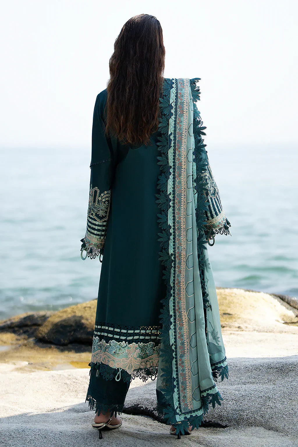 AJR Couture | Alif Signature Luxury Lawn 24 | Celia - by - Libasekhas UK - Registered Vendor of : AJR Couture - 100% Original Designer Dresss
