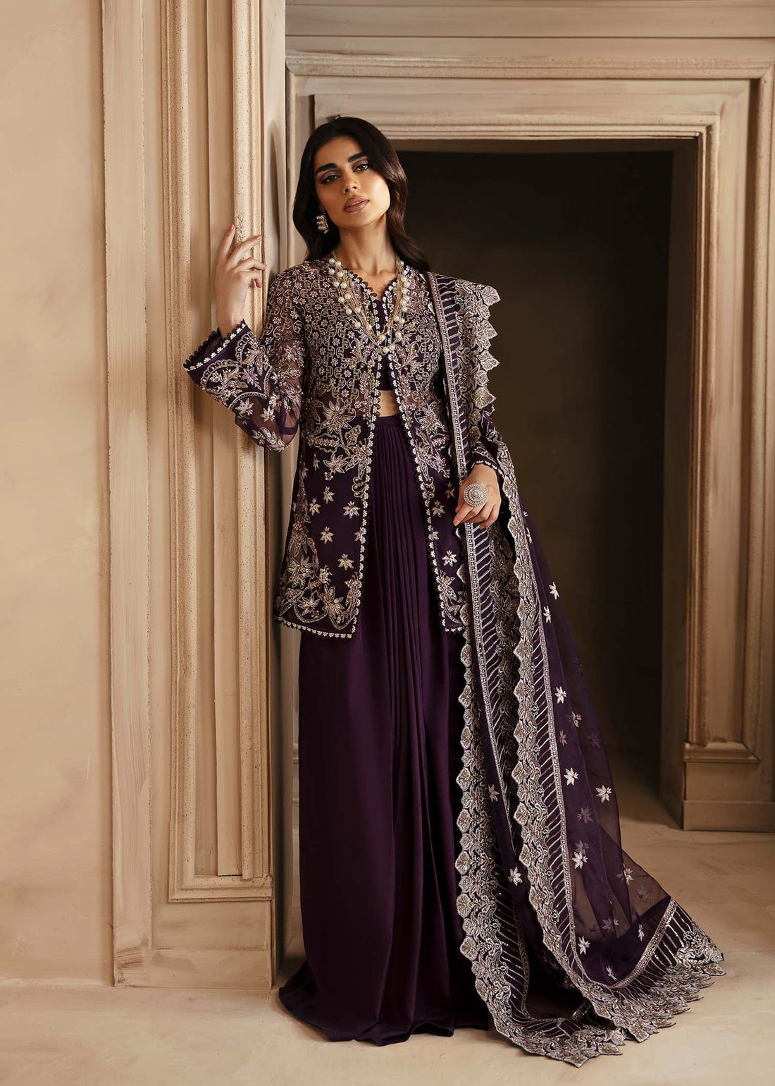 Akbar Aslam | Deewani Wedding Formals | Elowen - by - Libasekhas UK - Registered Vendor of : Akbar Aslam - 100% Original Designer Dresss