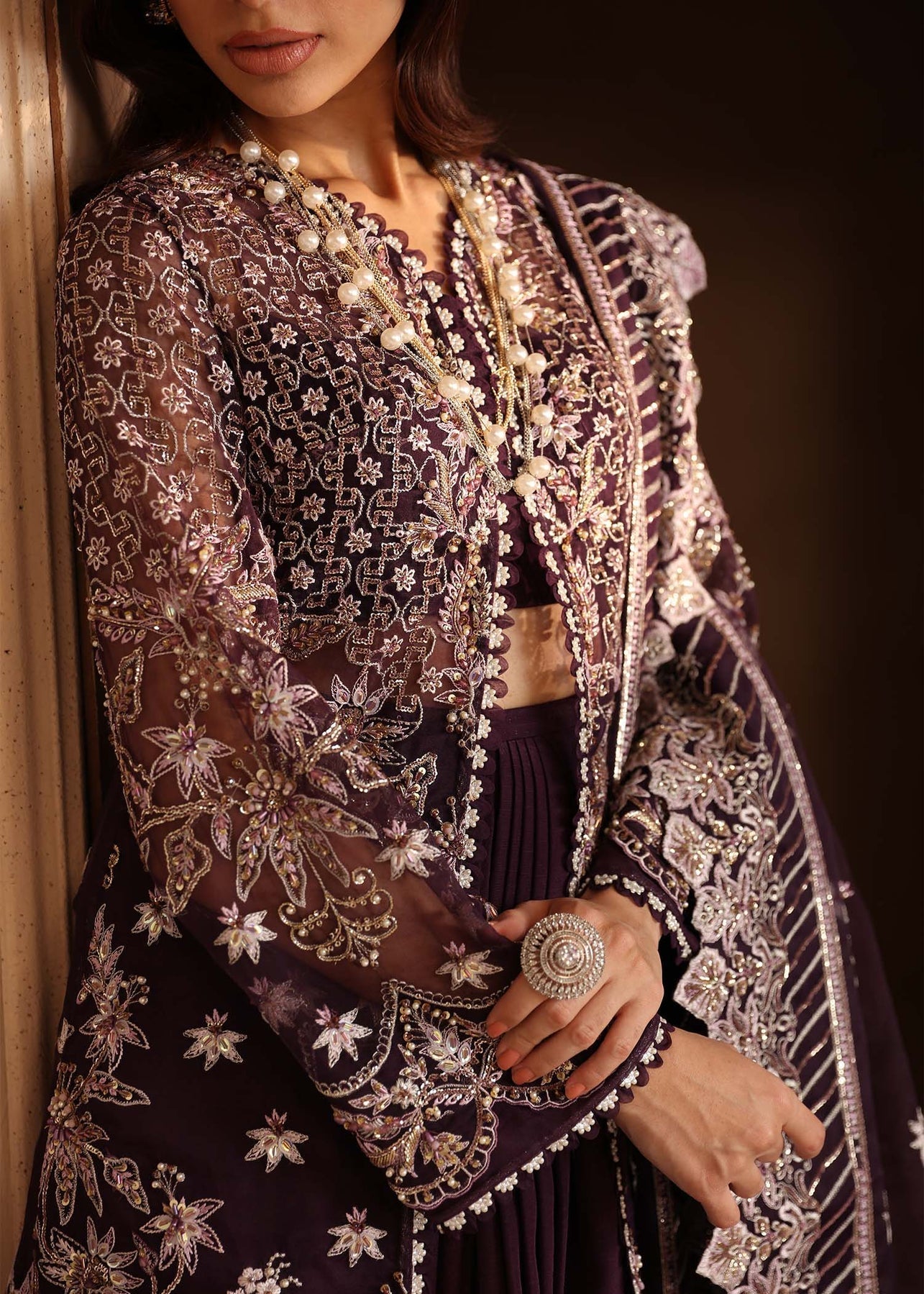 Akbar Aslam | Deewani Wedding Formals | Elowen - by - Libasekhas UK - Registered Vendor of : Akbar Aslam - 100% Original Designer Dresss