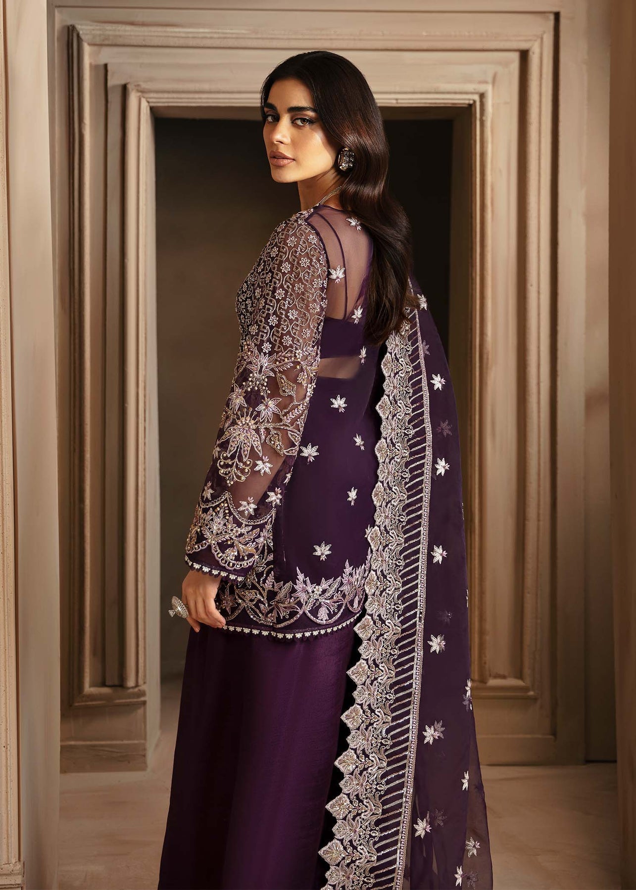 Akbar Aslam | Deewani Wedding Formals | Elowen - by - Libasekhas UK - Registered Vendor of : Akbar Aslam - 100% Original Designer Dresss