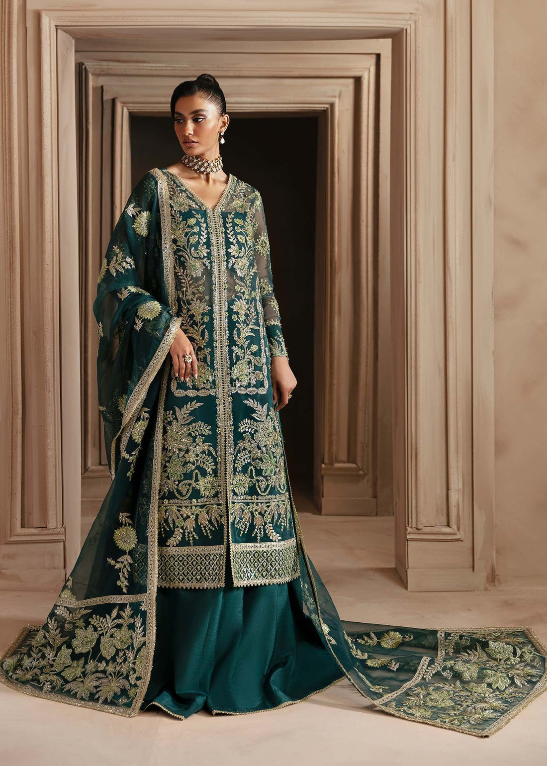 Akbar Aslam | Deewani Wedding Formals | Celeste - by - Libasekhas UK - Registered Vendor of : Akbar Aslam - 100% Original Designer Dresss