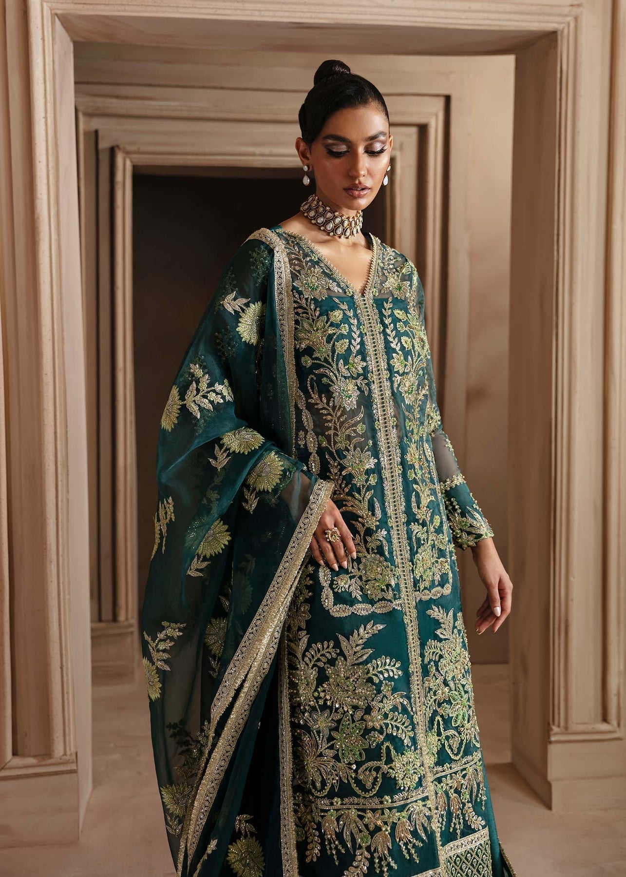 Akbar Aslam | Deewani Wedding Formals | Celeste - by - Libasekhas UK - Registered Vendor of : Akbar Aslam - 100% Original Designer Dresss