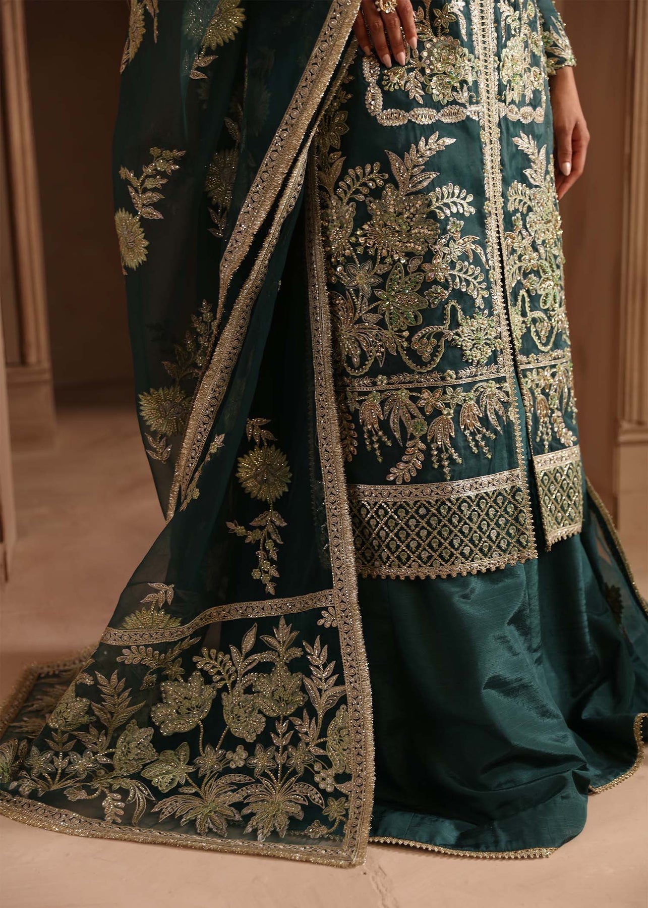 Akbar Aslam | Deewani Wedding Formals | Celeste - by - Libasekhas UK - Registered Vendor of : Akbar Aslam - 100% Original Designer Dresss