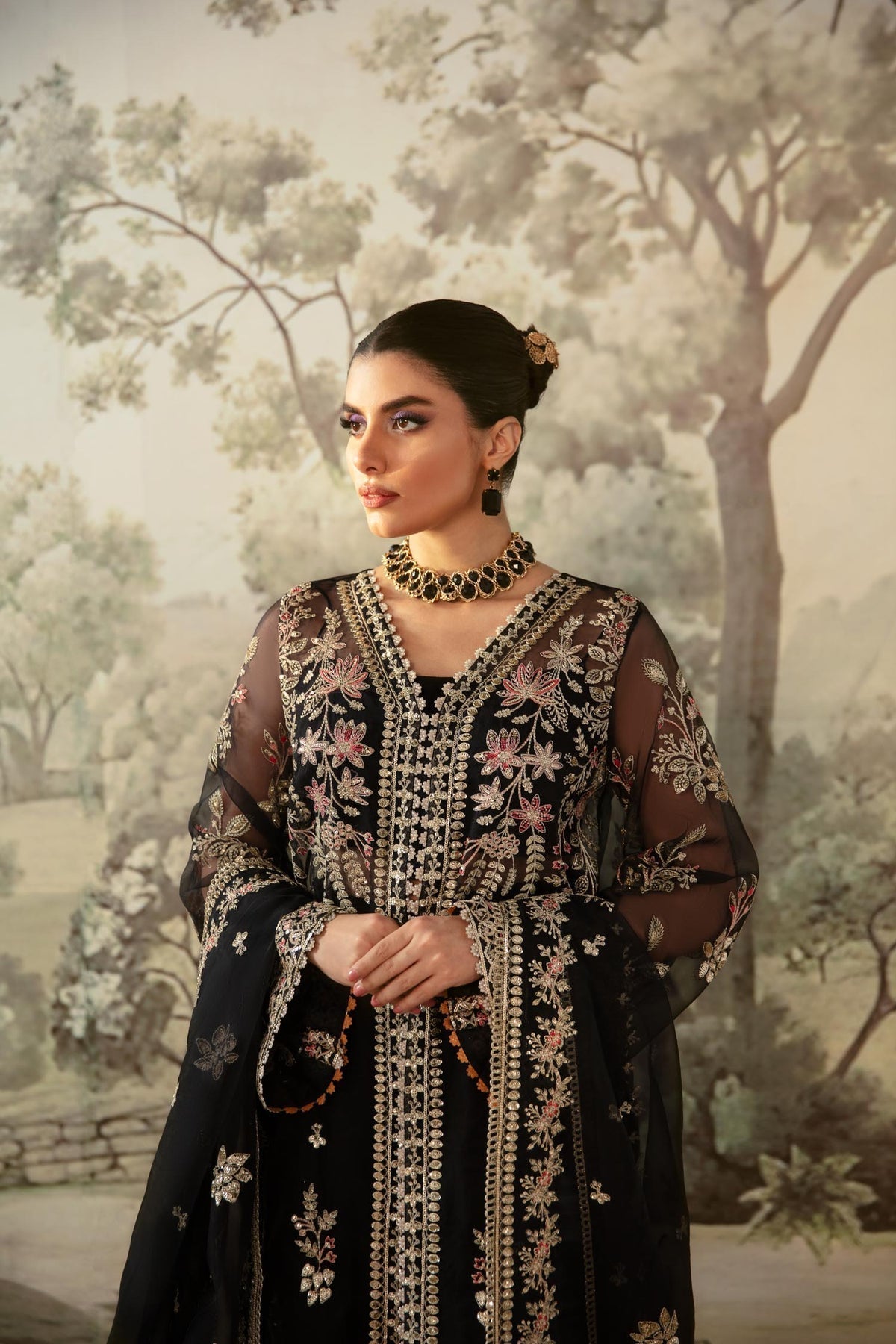 Akbar Aslam | Velora Formal Pret | Nebula - by - Libasekhas UK - Registered Vendor of : Akbar Aslam - 100% Original Designer Dresss