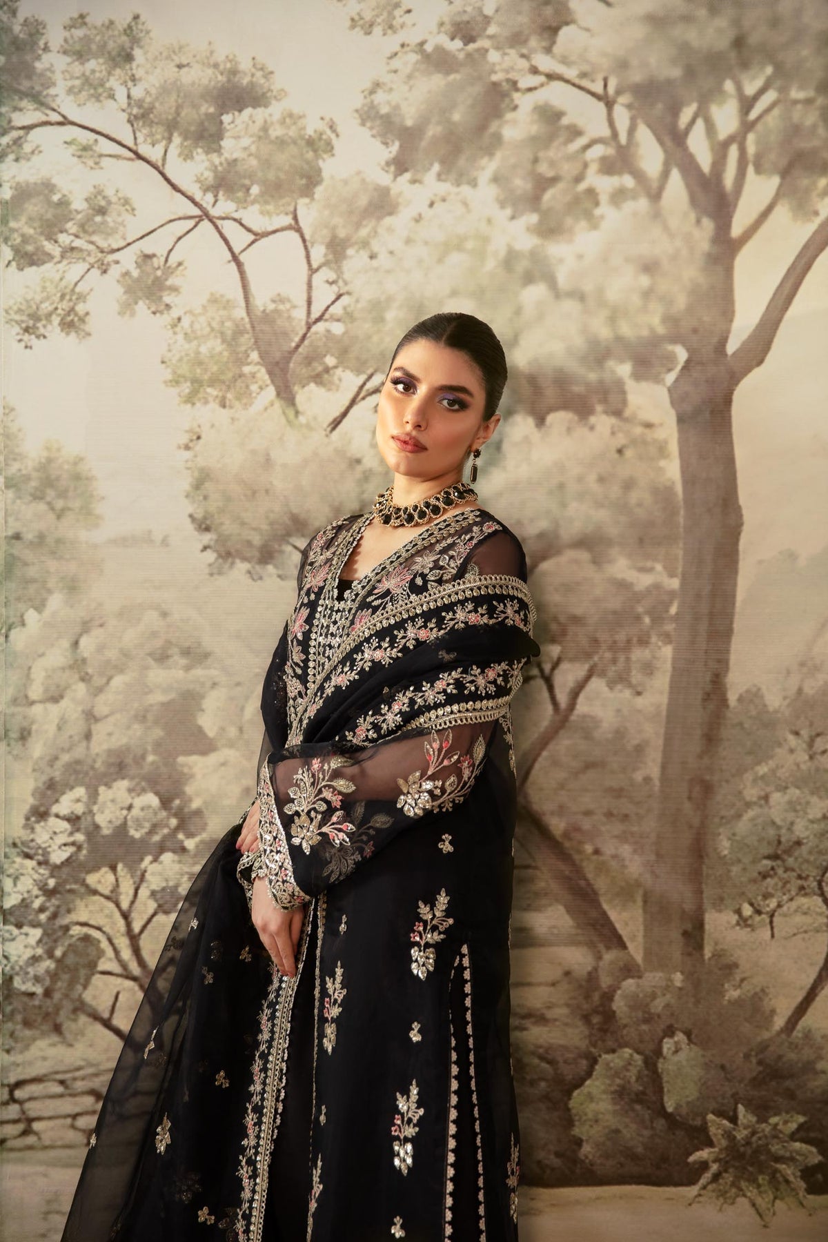 Akbar Aslam | Velora Formal Pret | Nebula - by - Libasekhas UK - Registered Vendor of : Akbar Aslam - 100% Original Designer Dresss