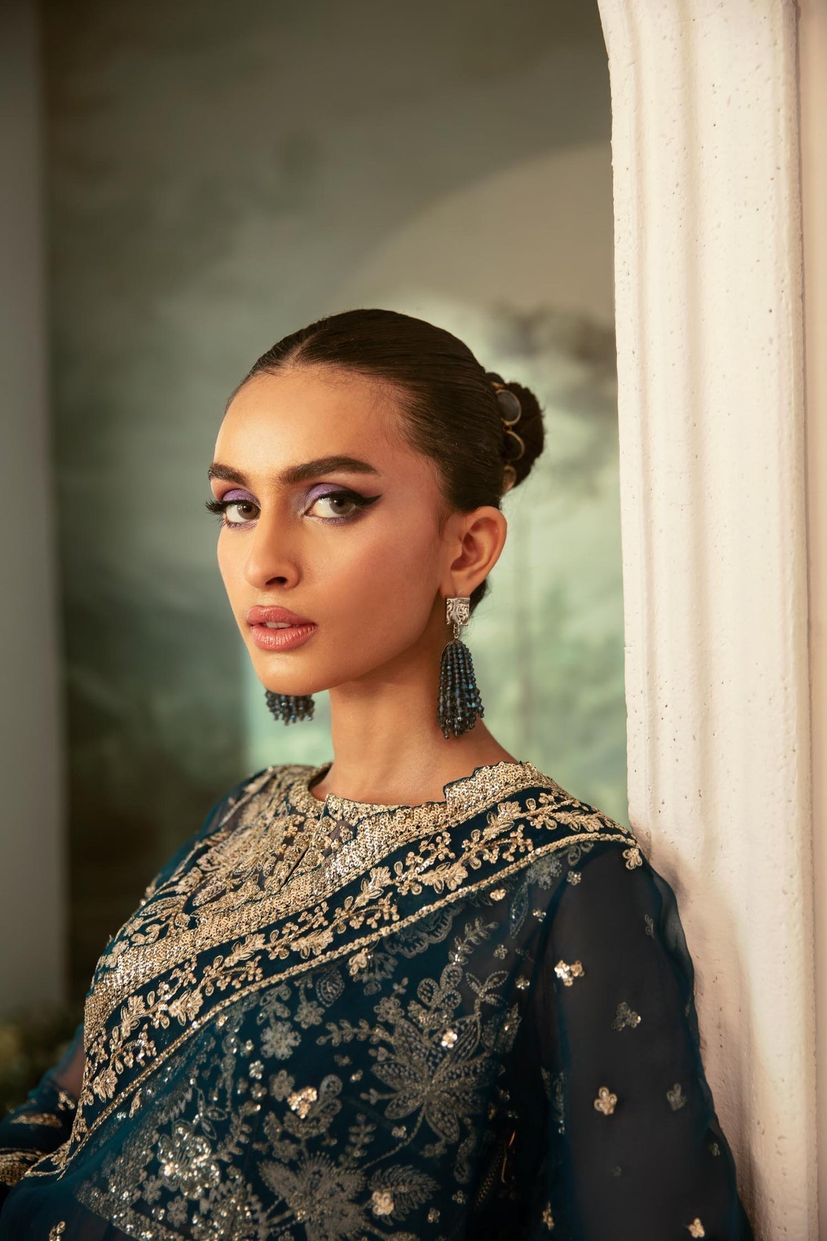 Akbar Aslam | Velora Formal Pret | Beryl - by - Libasekhas UK - Registered Vendor of : Akbar Aslam - 100% Original Designer Dresss