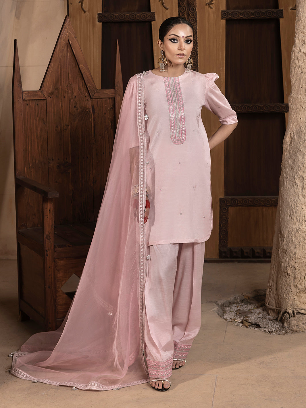 Hem Stitch | Raw Silk Edit 25 | Aleeha - by - Libasekhas UK - Registered Vendor of : Hemstitch - 100% Original Designer Dresss