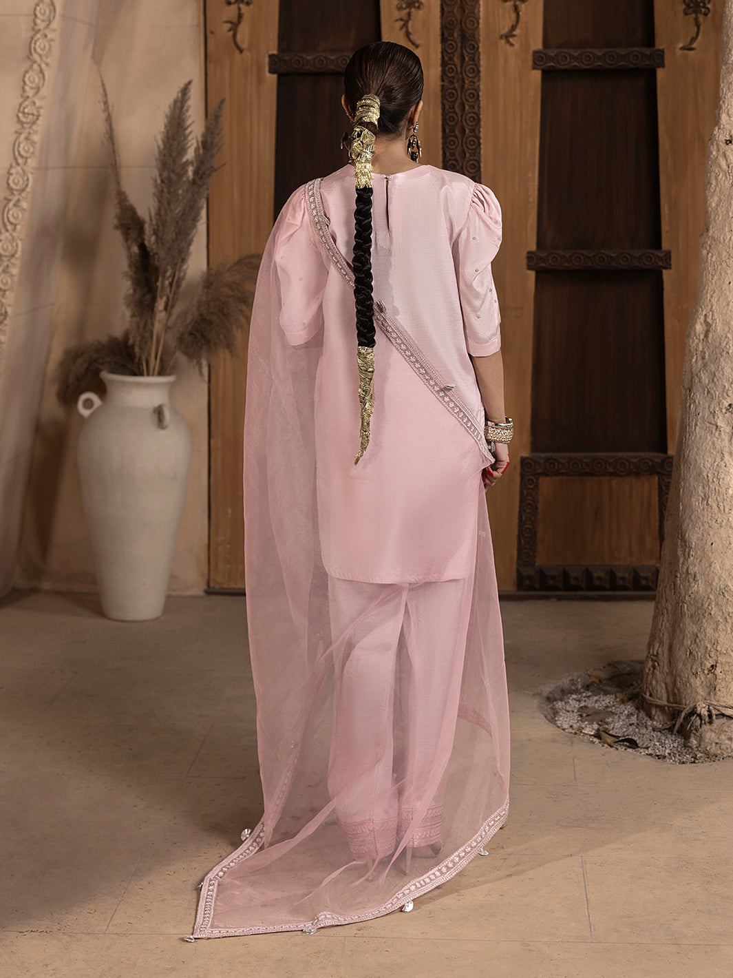 Hem Stitch | Raw Silk Edit 25 | Aleeha - by - Libasekhas UK - Registered Vendor of : Hemstitch - 100% Original Designer Dresss