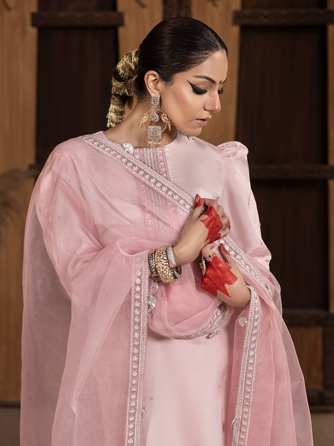 Hem Stitch | Raw Silk Edit 25 | Aleeha - by - Libasekhas UK - Registered Vendor of : Hemstitch - 100% Original Designer Dresss