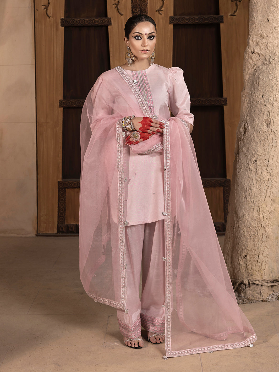 Hem Stitch | Raw Silk Edit 25 | Aleeha - by - Libasekhas UK - Registered Vendor of : Hemstitch - 100% Original Designer Dresss